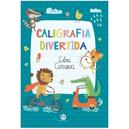 Livro Caligrafia Divertida - Letra Cursiva em Oferta na Shopee