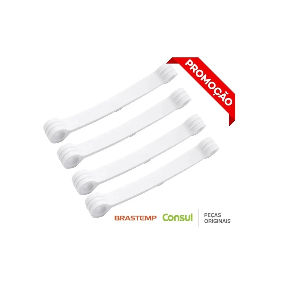 Kit 4 Tirantes Para Lavadora Brastemp Consul