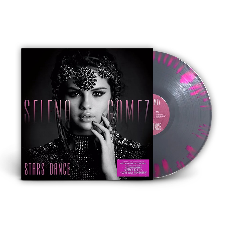 Selena Gomez LP Stars Dance Limitado Cinza Splatter Shopee Brasil