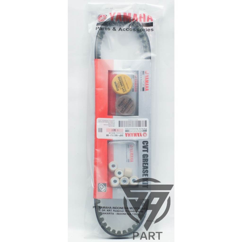Conjunto Vanbelt E De Rolos De Graxa CVT Kit Yamaha Mio J 54P