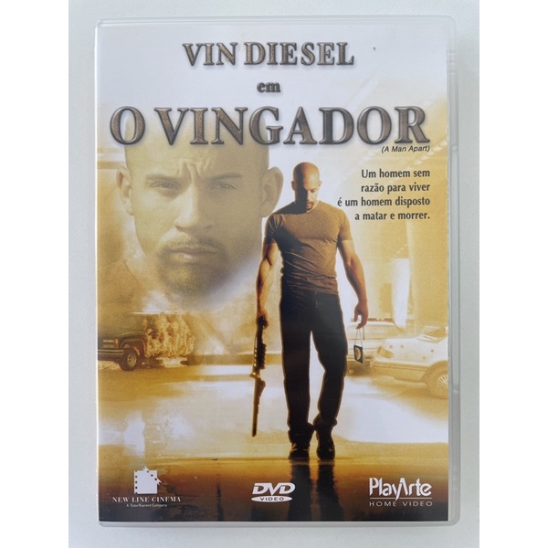 Dvd Original O Vingador A Man Apart Usado Shopee Brasil