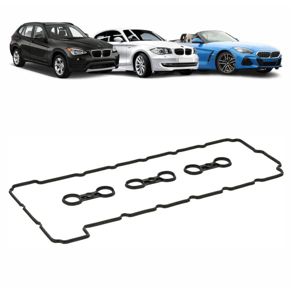 Junta da Tampa de Válvula BMW 130I/325I/330I/523I/525I/630I/730I/X1X3/X5/Z4 2.5/3.0 24V N52 2006 A 2013 11127582245/SKU1983