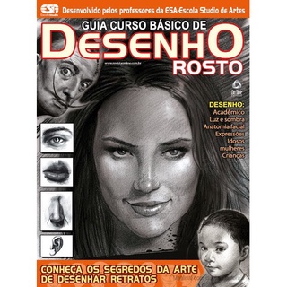 Rostos - Guia Curso De Desenhos