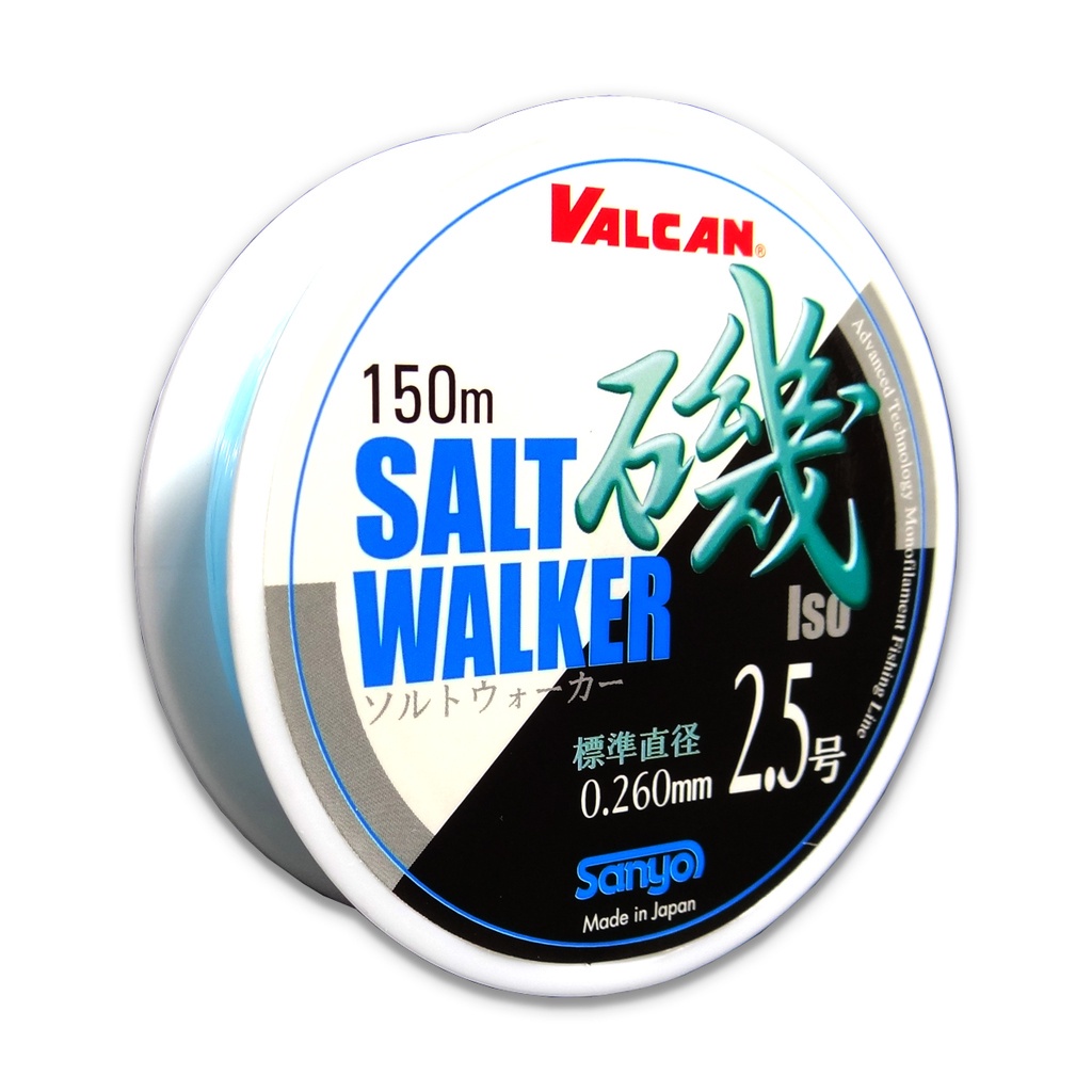Linha De Pesca Monofilamento Valcan - Salt Walker - 0,26mm - 150m