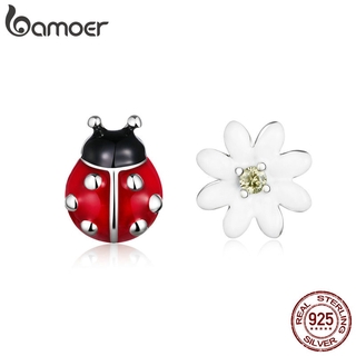 Bamoer Prata Esterlina 925 Jóias Jardim Elves Brincos Do Parafuso Prisioneiro Longa Para As Mulheres Finas SCE917
