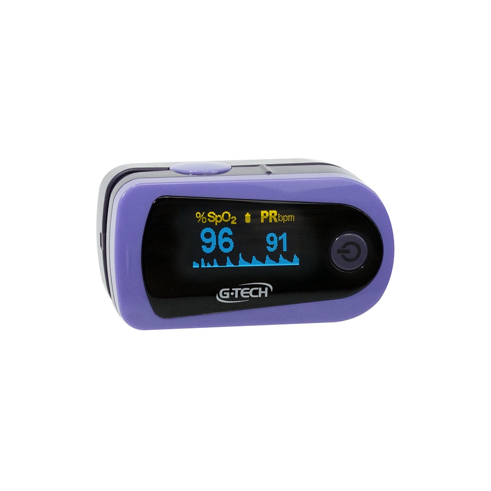 Oxímetro De Dedo Profissional Completo - G-Tech