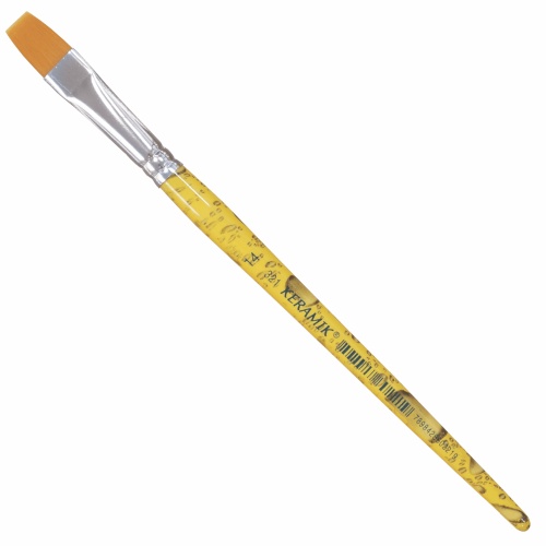 Pincel Flat Chato Keramik Série Cores 321 (2 ao 18)
