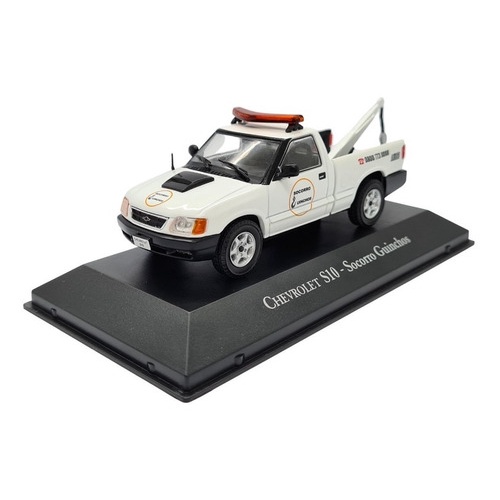 Miniatura Chevrolet S10 Guincho Carros De Serviço 1:43