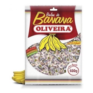 Bala Banana 500g Oliveira em Oferta na Shopee