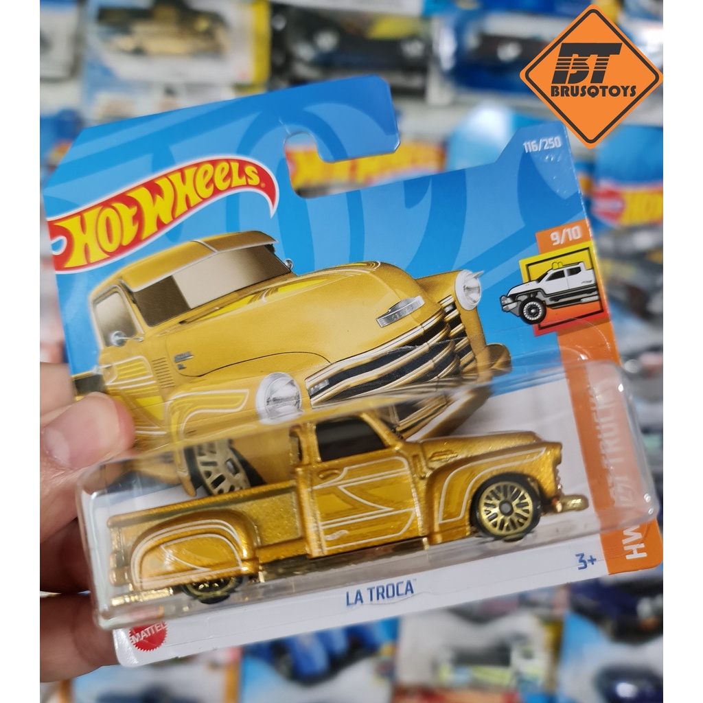 Hot Wheels La troca dourado