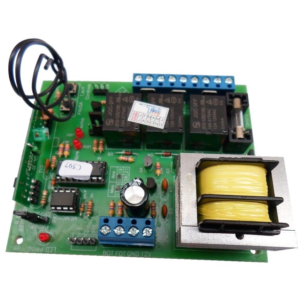 Central Placa Motor Portão Eletrônico NB3020 New Back