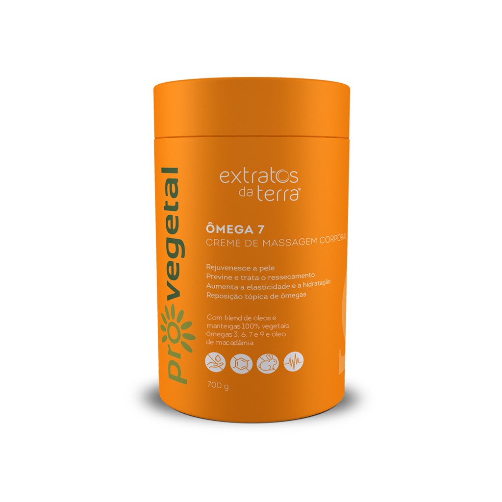 Pro Vegetal Omega 7 700g Extratos Da Terra em Oferta na Shopee