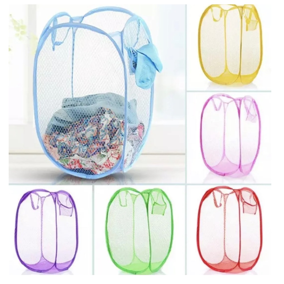 Cesto De Roupa Suja Grande Organizador Brinquedos