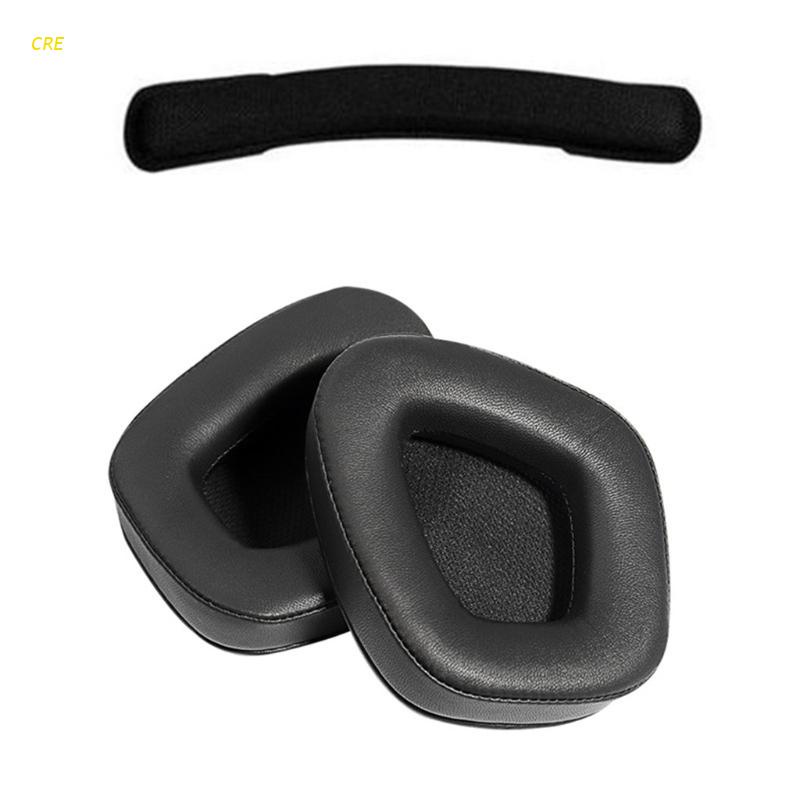 CRE Ear Pad For Corsair Void PRO RGB 7.1 Gaming Headset Replacement Headphones Memory Foam Replacement Earpads Foam