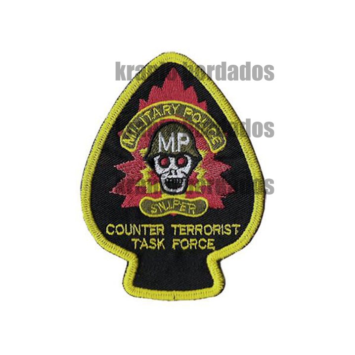MILITARY POLICE AIRSOFT PAINTBALL PATCH BORDADO ENVIO IMEDIATO