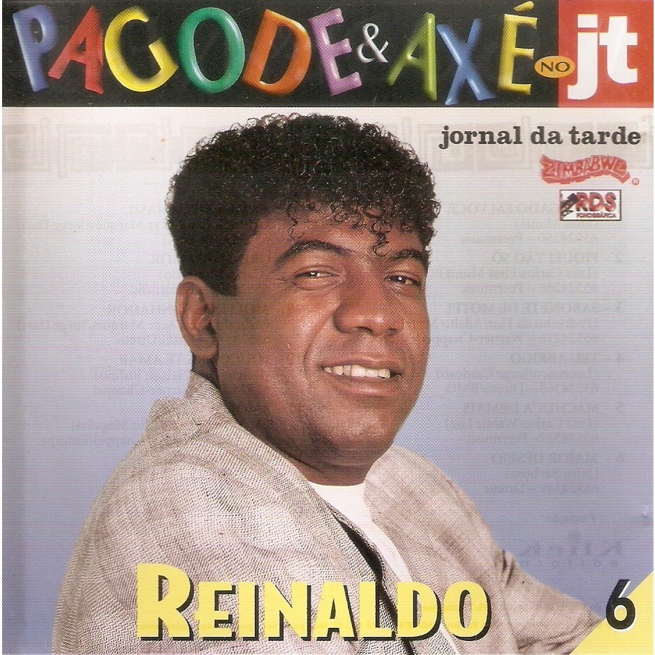 Cd Pagode & Axé No Jt - Reinaldo