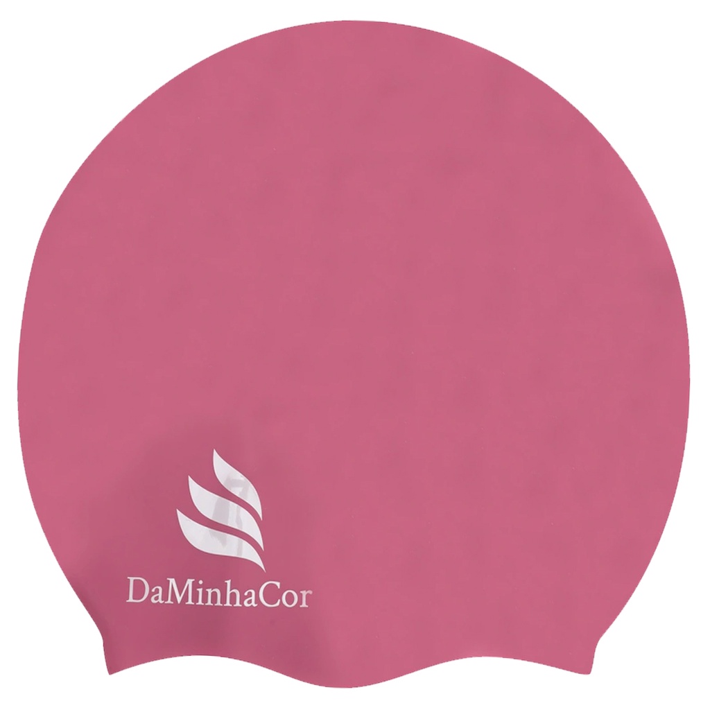 Touca de Natação Afro M Daminhacor Rosa