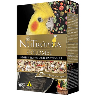 Ração Extrusada Nutrópica Gourmet para Calopsitas 300g