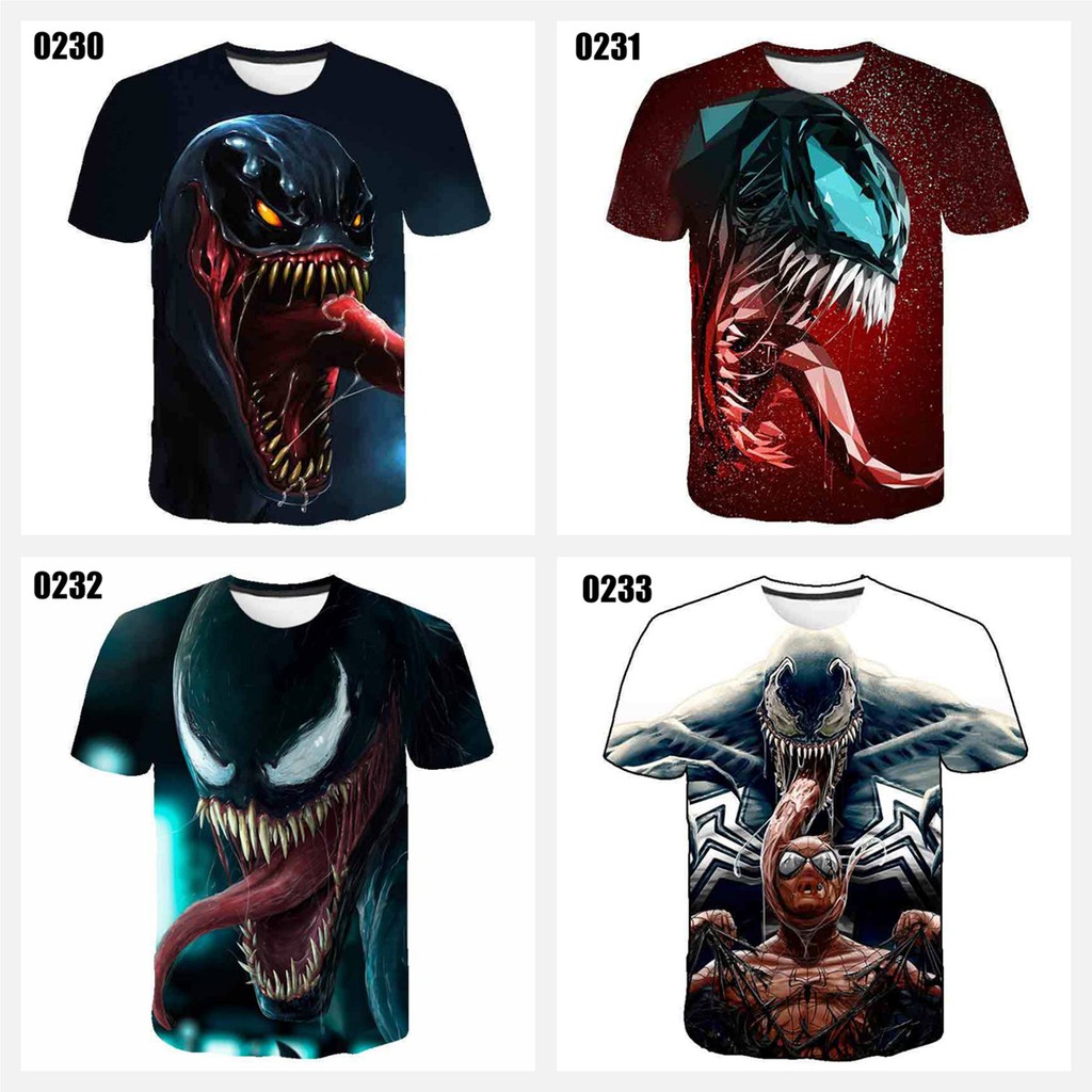 spiderman venom t shirt