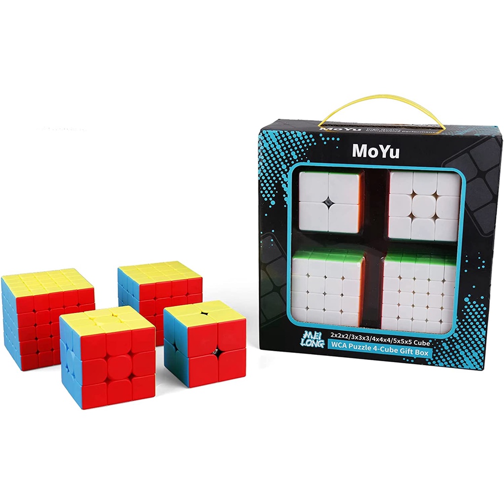Kit 4 Cubo Mágico Moyu Profissional original e qualidade