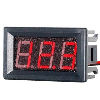 Carros Veículos DC 4.5-30 V Vermelho Display Digital LED Voltímetro 2 Fio Mini 12-24 Volt Medidor De Tensão Tester Painel Novo