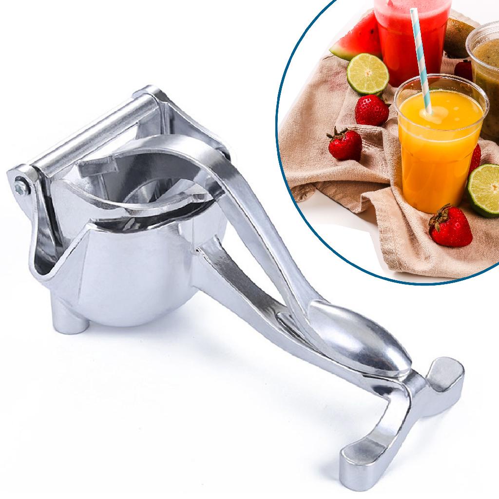 Espremedor Manual De Fruta Inox Super Prático Linha Premium