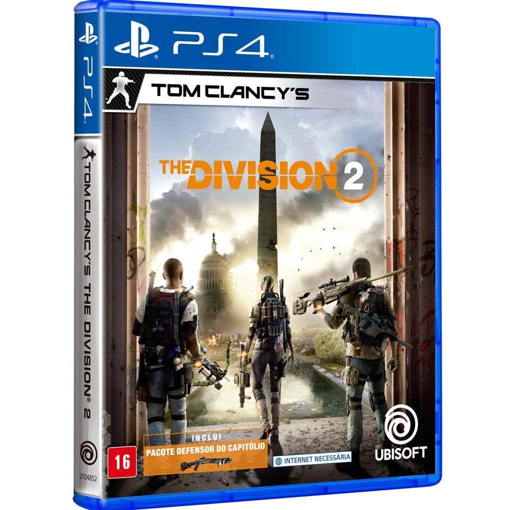 Tom Clancy’s The Division 2 - Edição de Lançamento - Ps4 Mídia Física Lacrado