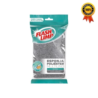 Esponja Multiuso Poliester Para Loucas EP1416360 Flash Limp