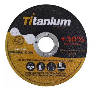 Disco de Corte 4.1/2 Super Premium - Titanium