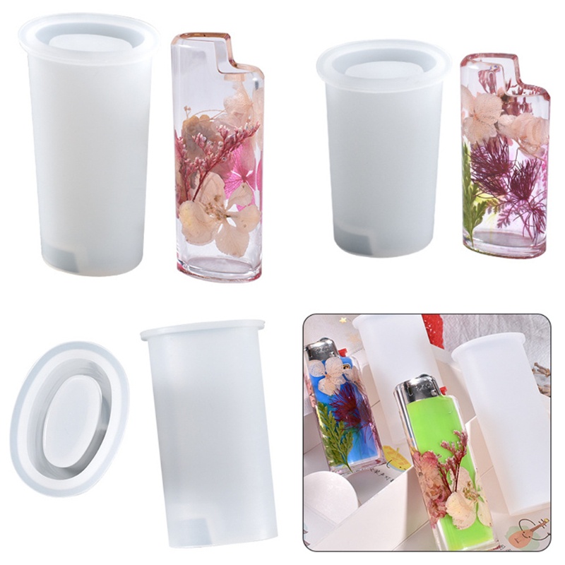 RUN Capa Isqueiro Molde Resina Silicone Epóxi