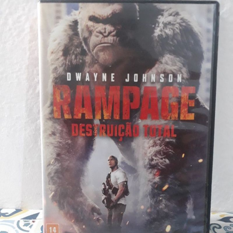 Rampage destruição total dvd original | Shopee Brasil