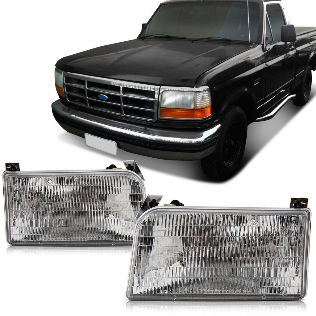 Par Farol F1000 97 98 99 Cromado