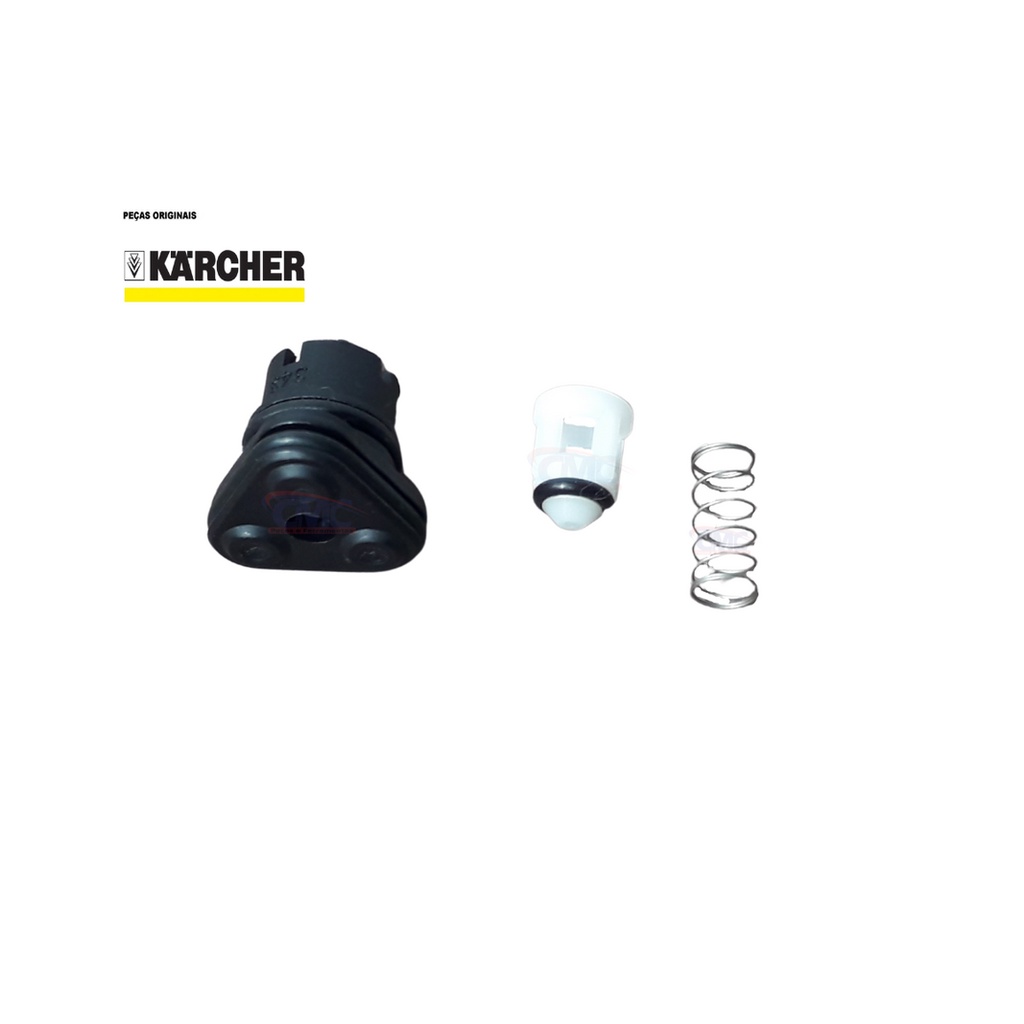KIT VALVULA RETENCAO LAVADORA KARCHER K385 K398 K3150 NCOR