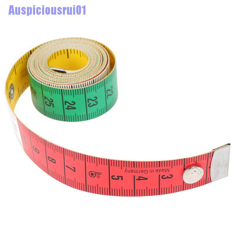 Auspiciosorui01 ✔ 60em Botões Alfaiate Métrica Fita Adesiva Plana 150Cm Medição Corporal