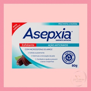 Sabonete em Barra Asepxia Esfoliante Ação Anticravos Pele Mista a Oleosa 80g