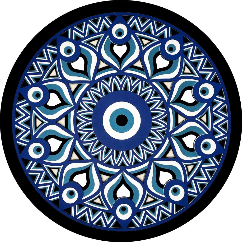 Capa de Estepe para Ecosport Crossfox Aircross Mandala Olho Grego Lorben