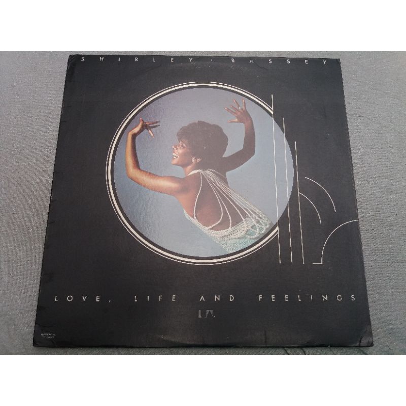 Lp Disco Vinil Shirley Bassey - Love, Life And Feelings (imp)