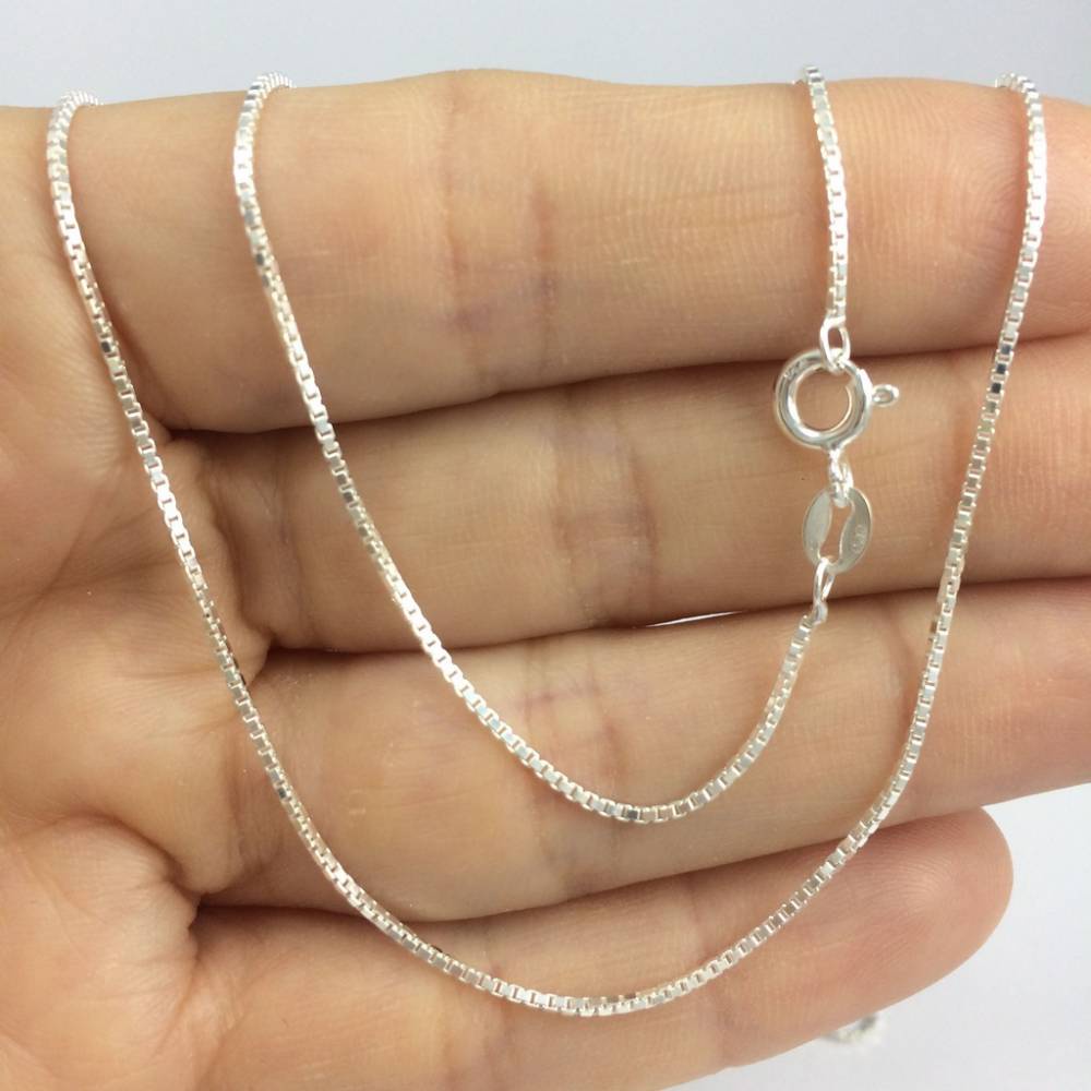 Colar Corrente Veneziana 50 cm Prata 925 Legitima em Oferta na Shopee