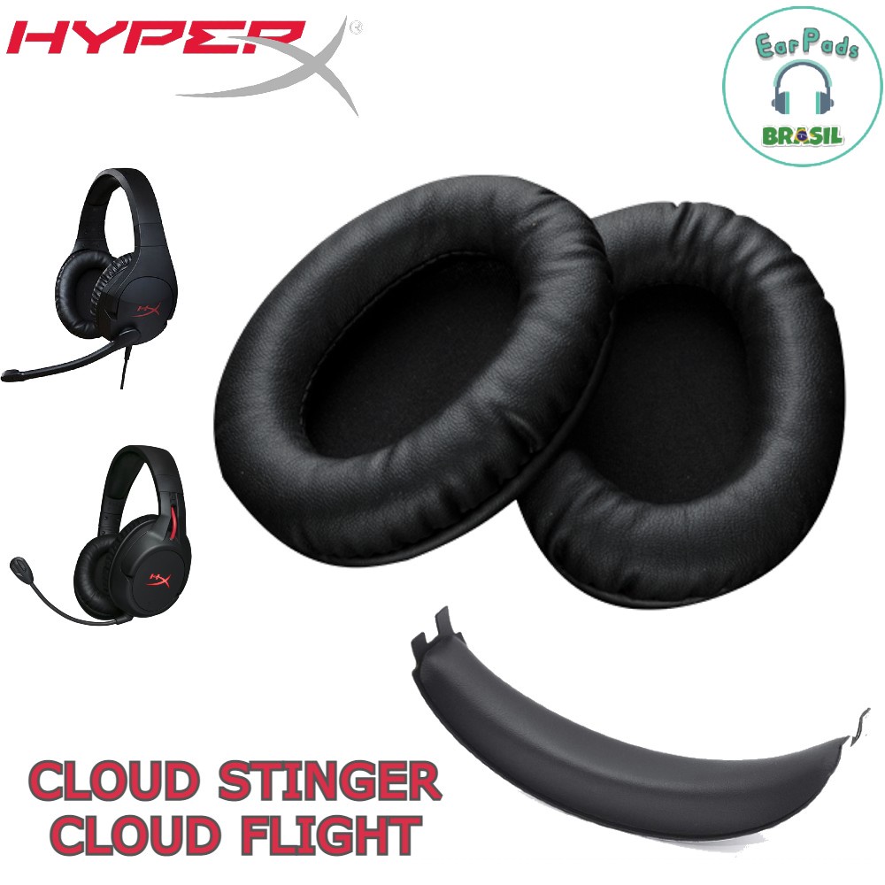Espumas Almofadas Hyperx Cloud Flight, Stinger, Stinger Core Earpad *pronta entrega