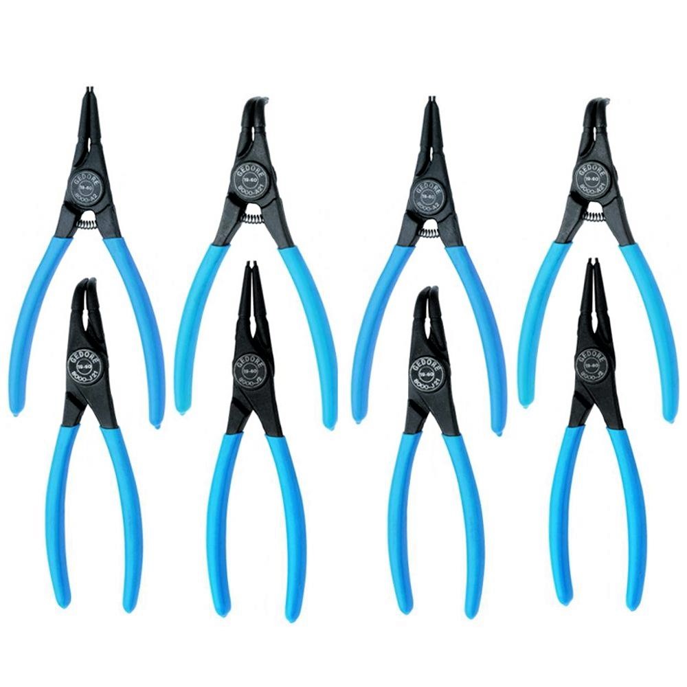 Jogo de Alicate para Anéis Gedore Interno e Externo 10-25mm e 19-60mm 8 Peças em Oferta na Shopee