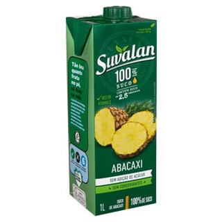 Suco De Abacaxi Sem Açúcar Suvalan 200 Ml