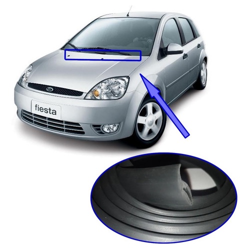 Borracha Acabamento E Vedação Churrasqueira Ford Fiesta em Oferta na Shopee