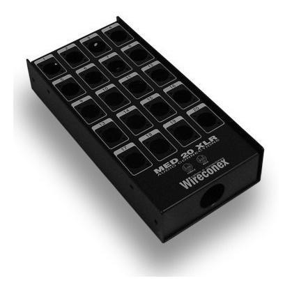 Medusa 20 Vias Sem Conectores Com Prensa Cabo Wireconex