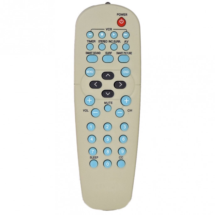 Controle Remoto para TV Philips 14PT218A / 14PT318A / 14PT418A / 14PT518 / 14PT519A / 14PT618 - 7133