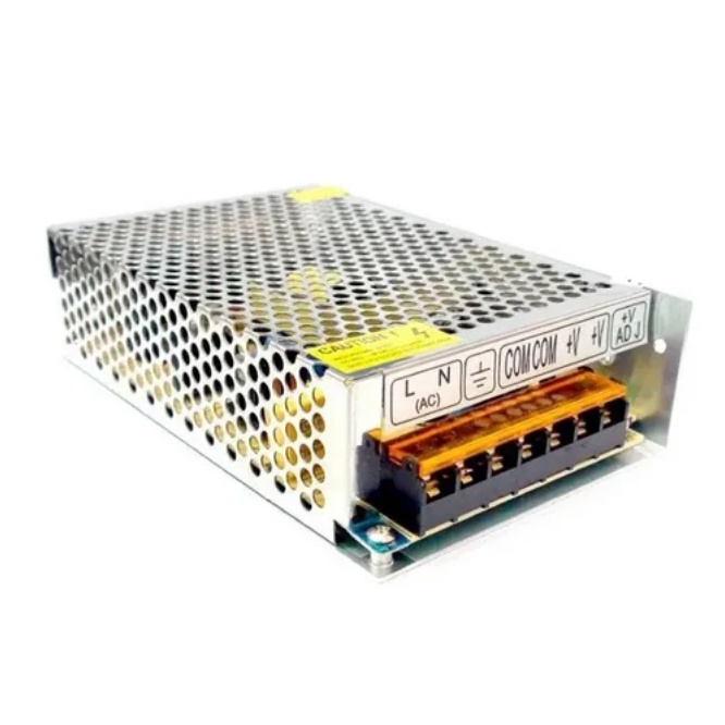 Fonte Chaveada Estabilizada Bivolt Colmeia 24V 5A 10A 15A 20A 30A