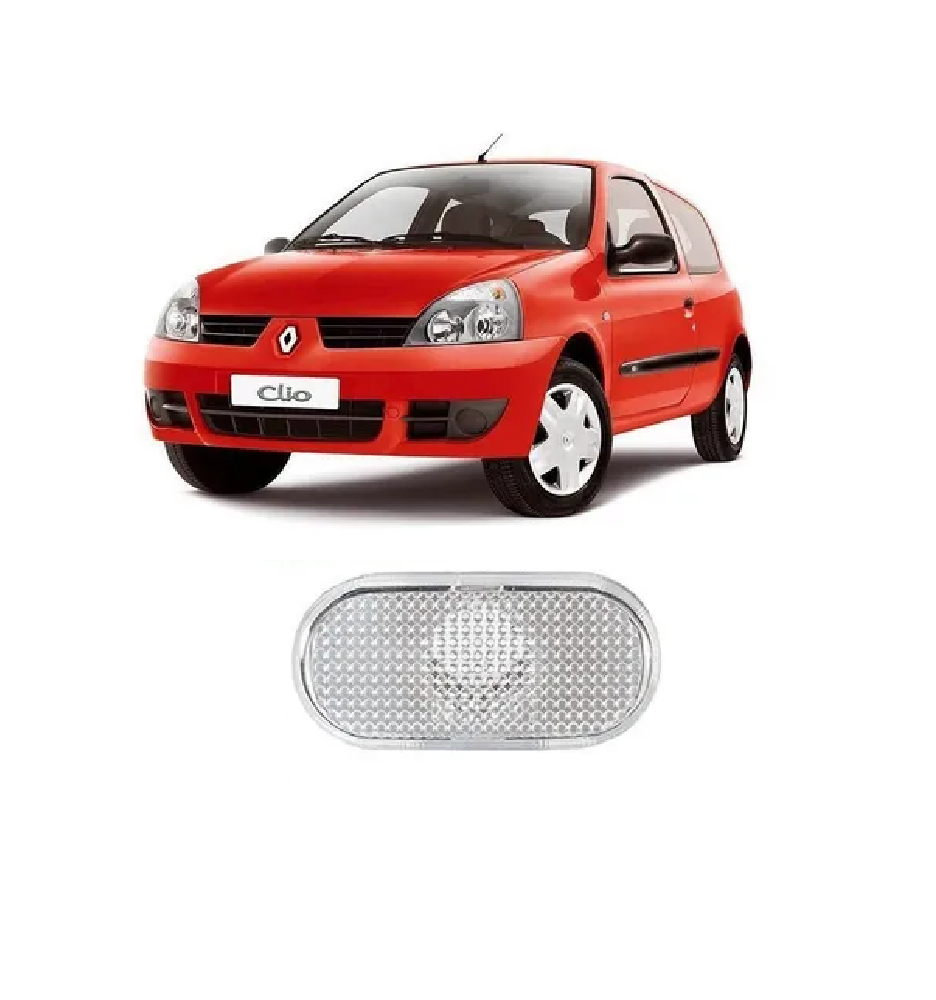 Lanterna Dianteira Lateral Seta Clio 2000 2001 2002 2003 2004 2005 2006 2007 2008 2009 2010 2011 á 2012 Megane 1997 1998