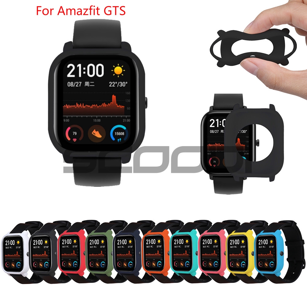 Novo ! Capa De Silicone Macia Protetor De Cobertura Completa Para Smartwatch Relógio Inteligente Huami Amazfit GTS