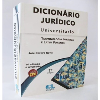 Dicionário Jurídico Universitário em Oferta na Shopee