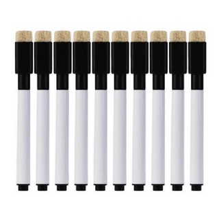 50 Canetas Preta Para Quadro Branco Com Apagador
