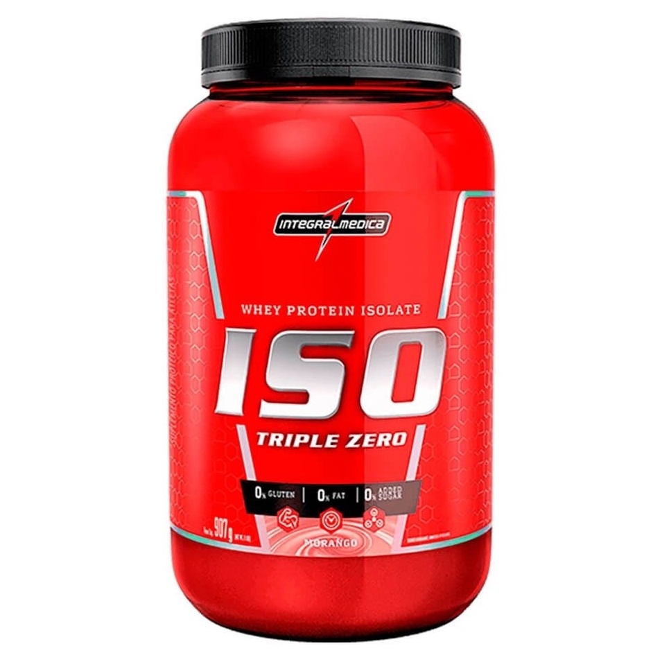 Whey Isolado 100% Iso Triple Zero 907g - IntegralMedica